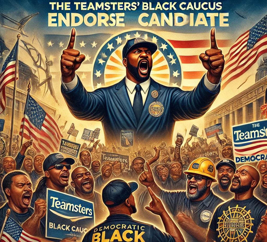 Teamsters’ Black Caucus Endorses Democratic Candidate in Pivotal 2024